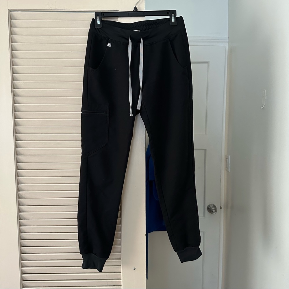 COPY - Figs Zamora jogger pants black size x-small